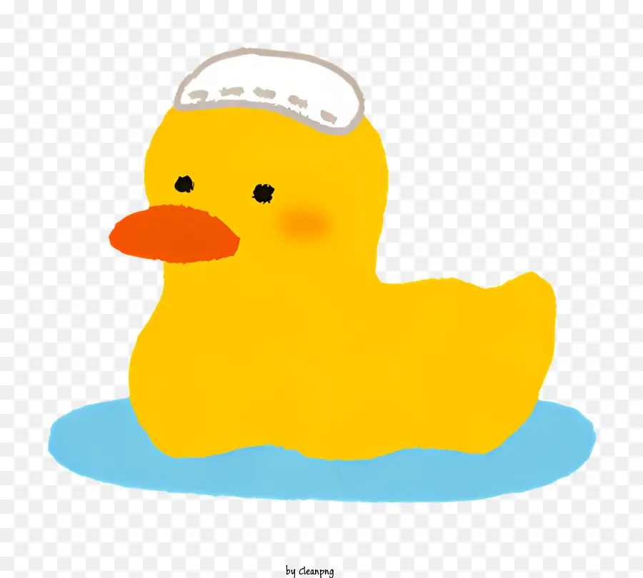 Pato De Goma，Pato Amarillo PNG