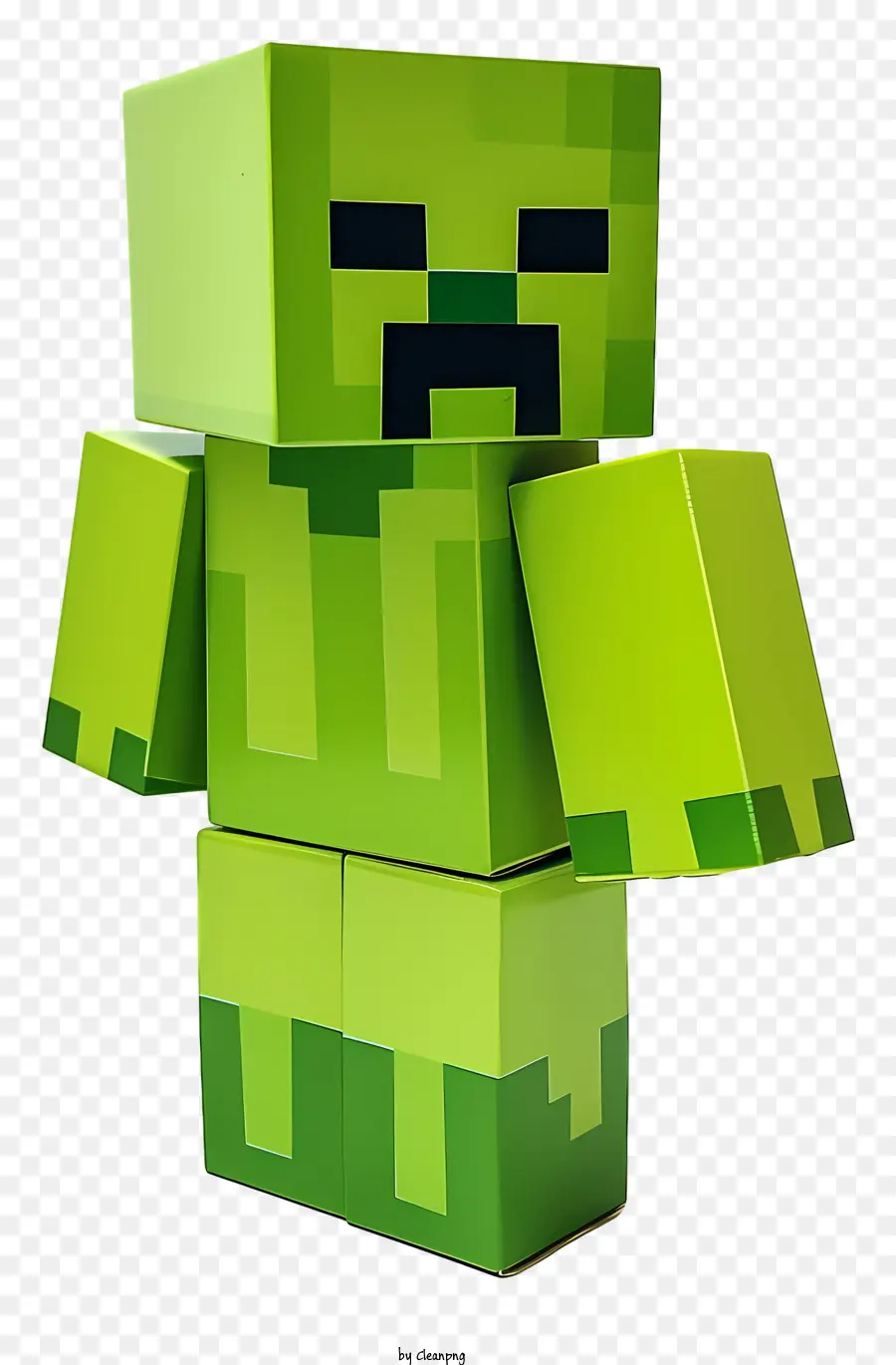 Minecraft，Personaje En Bloque PNG