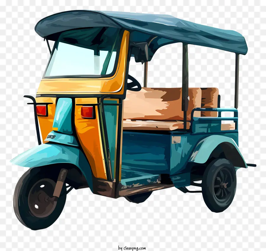 Auto Rickshaw，Carrito De Tres Ruedas PNG