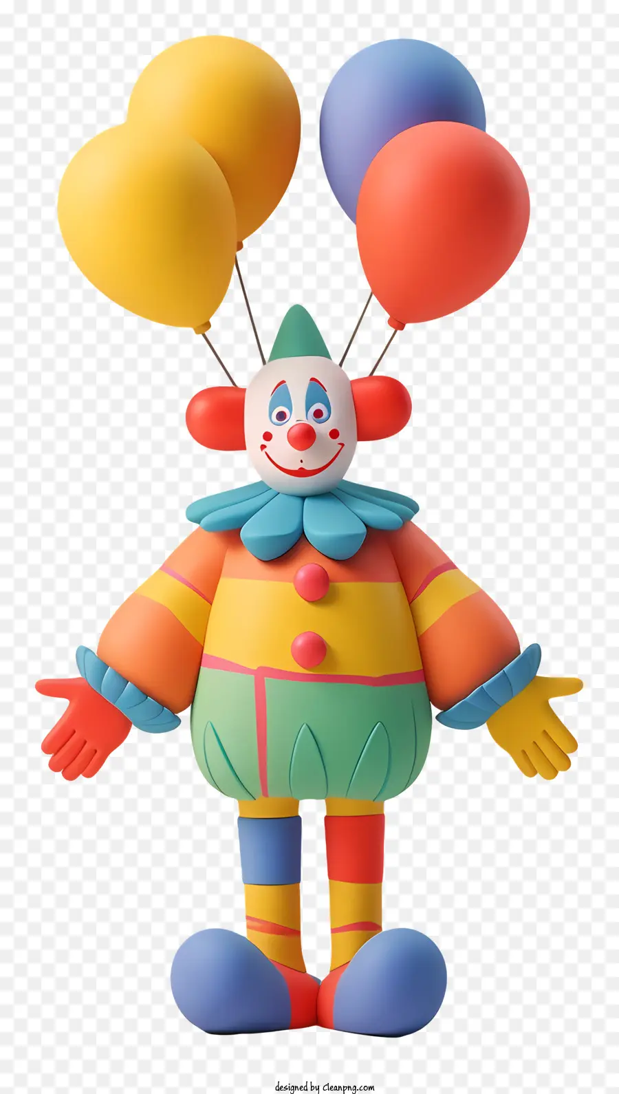 Payaso Con Globos，Payaso PNG