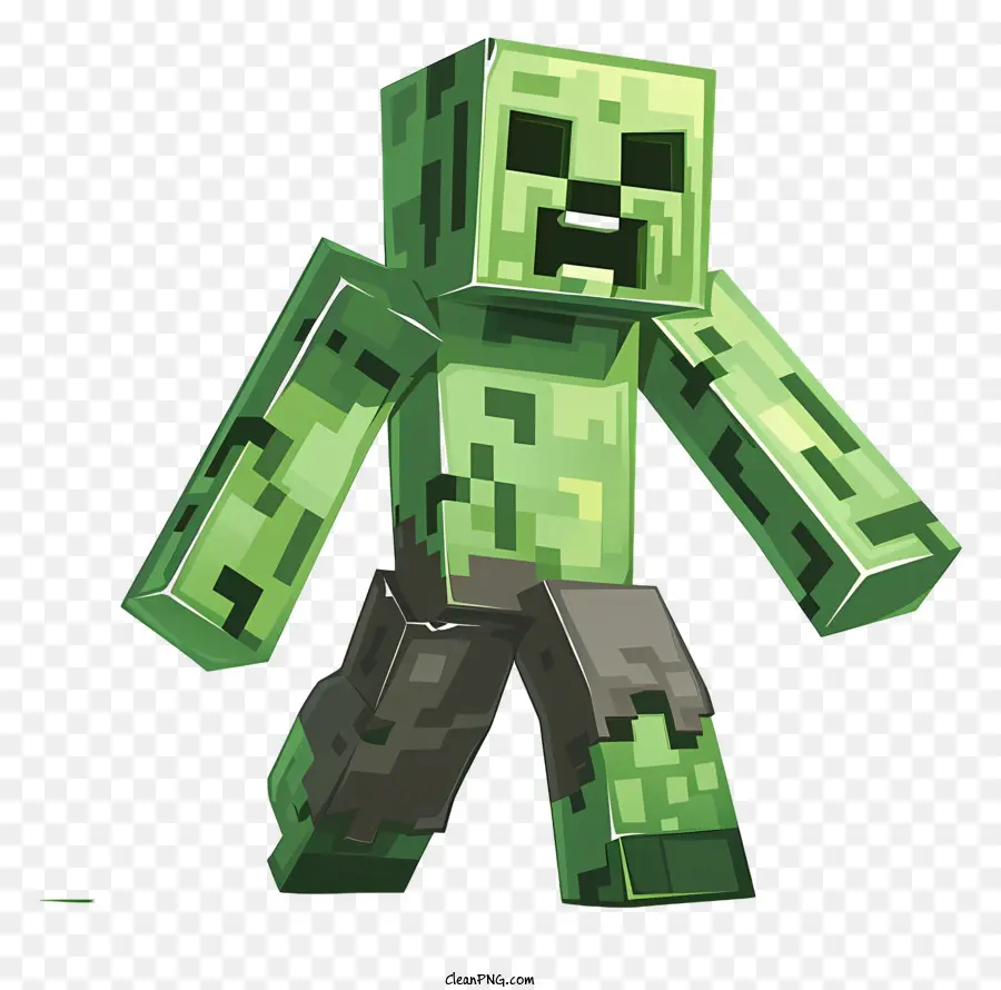 Minecraft Creeper，Minecraft Carácter PNG