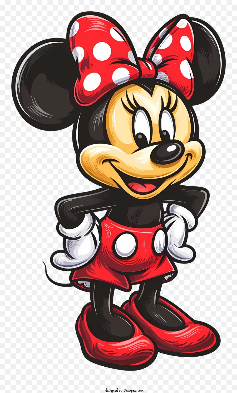 Minnie Mouse，Mickeys Cuento De Navidad PNG