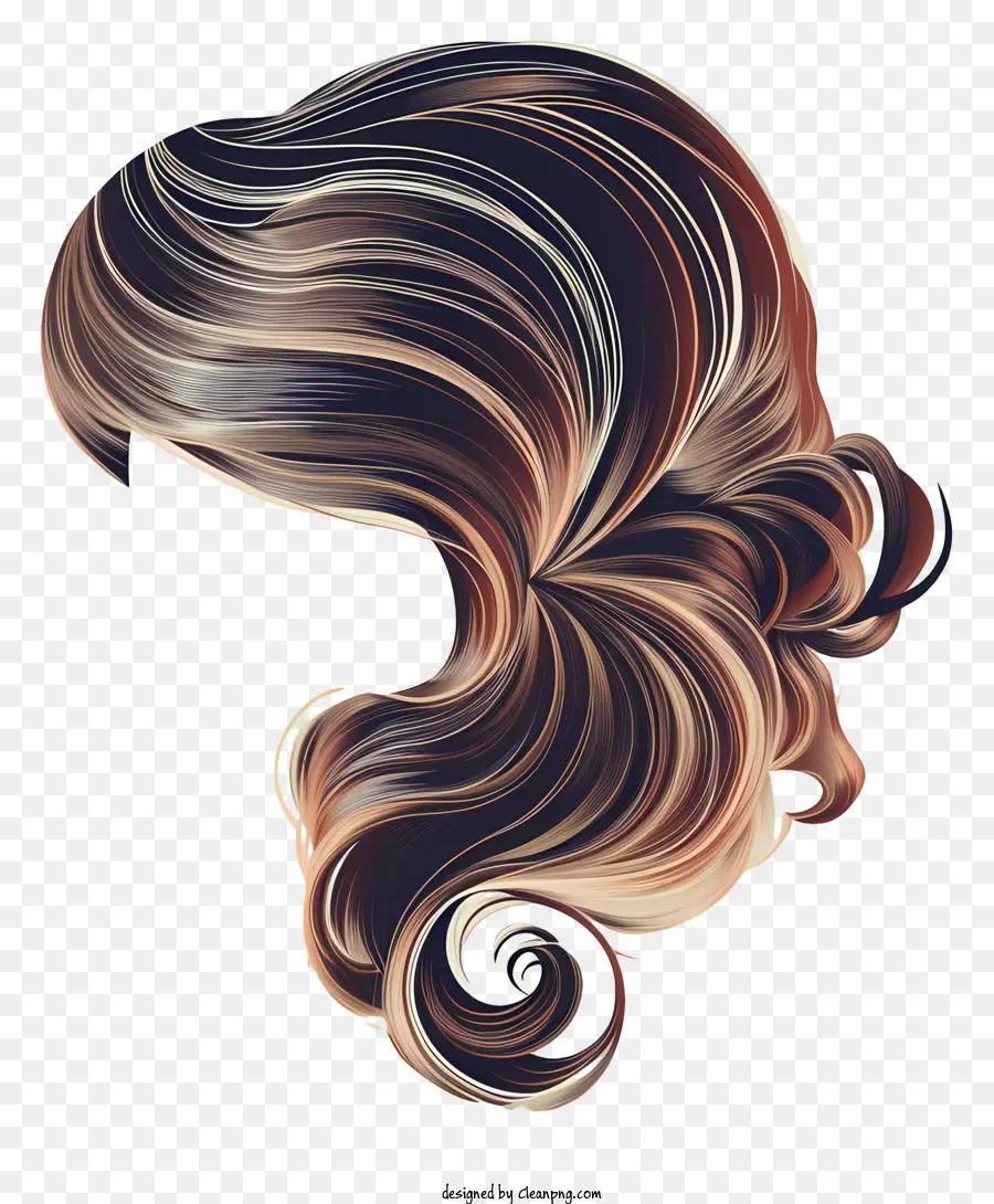 Peluca De Cabello，De Cabello En La Mujer PNG