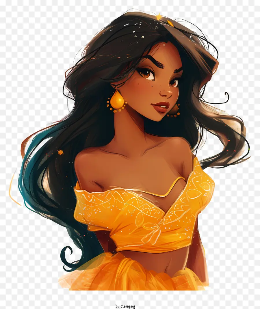 La Princesa De Disney，Mujer PNG