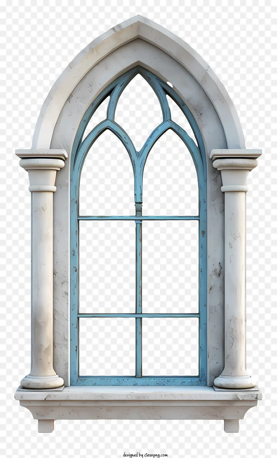 Ventana，Ventana Arqueada Blanca PNG