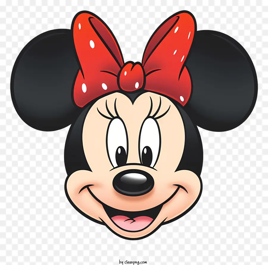 Minnie Mouse，Arco Rojo PNG