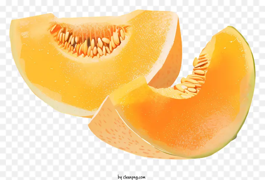 Melón，Rebanada PNG