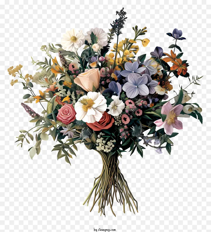 De La Boda Ramo De Flores，Bouquet Of Flowers PNG