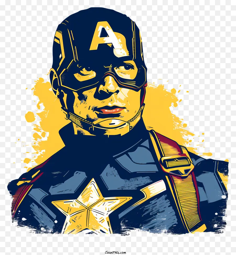 Capitán América，Traje De Capitán América PNG