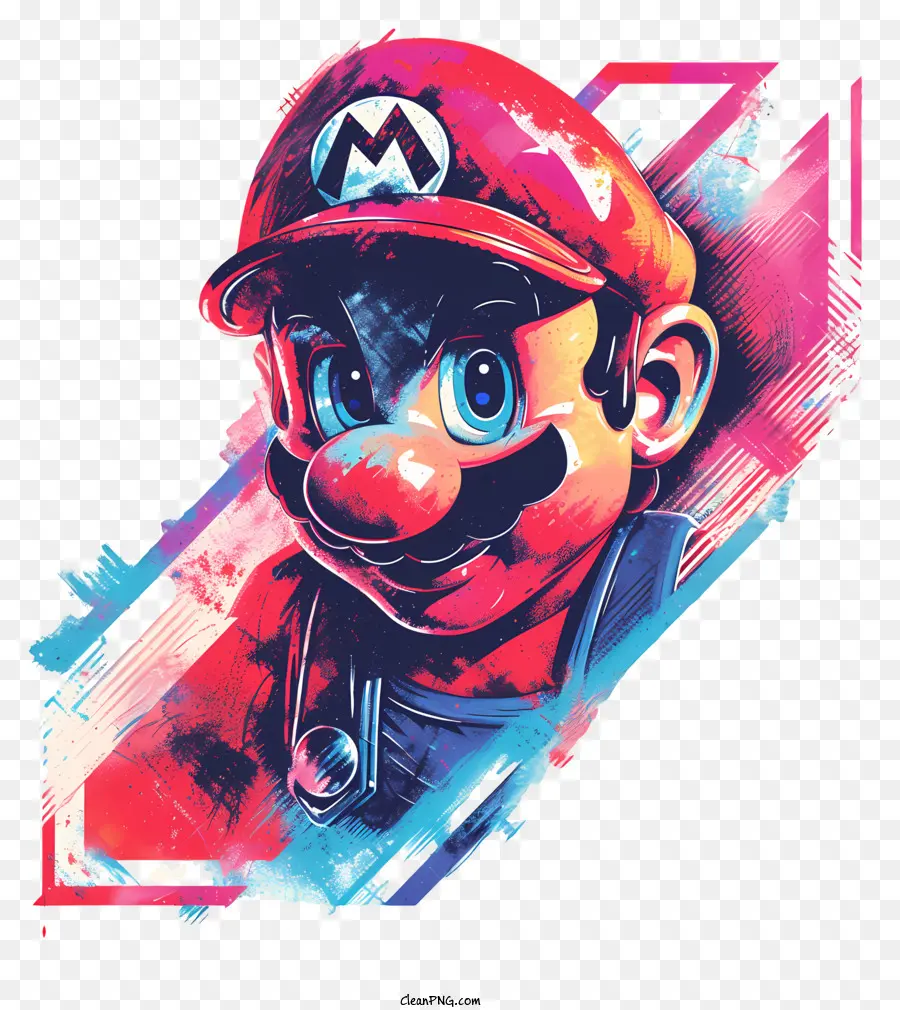 Mario，Personaje Retro De Videojuego PNG