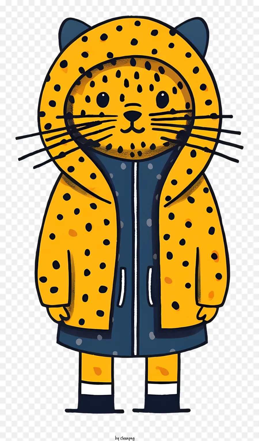 Dibujos Animados De Leopardo，Gato De La Moda PNG