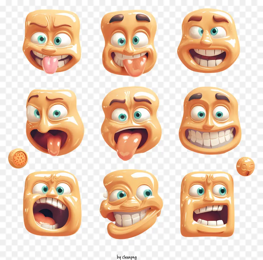 Emotes，Personaje De Dibujos Animados PNG