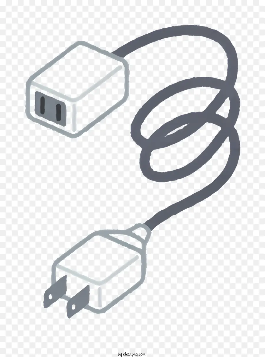 Cable Eléctrico，Cable De Alimentación PNG