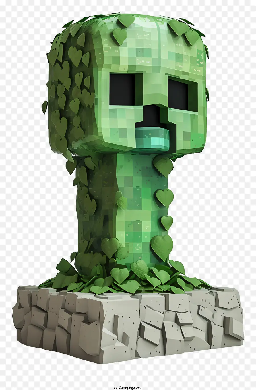 Enredadera De Minecraft，Enredadera Frondosa PNG