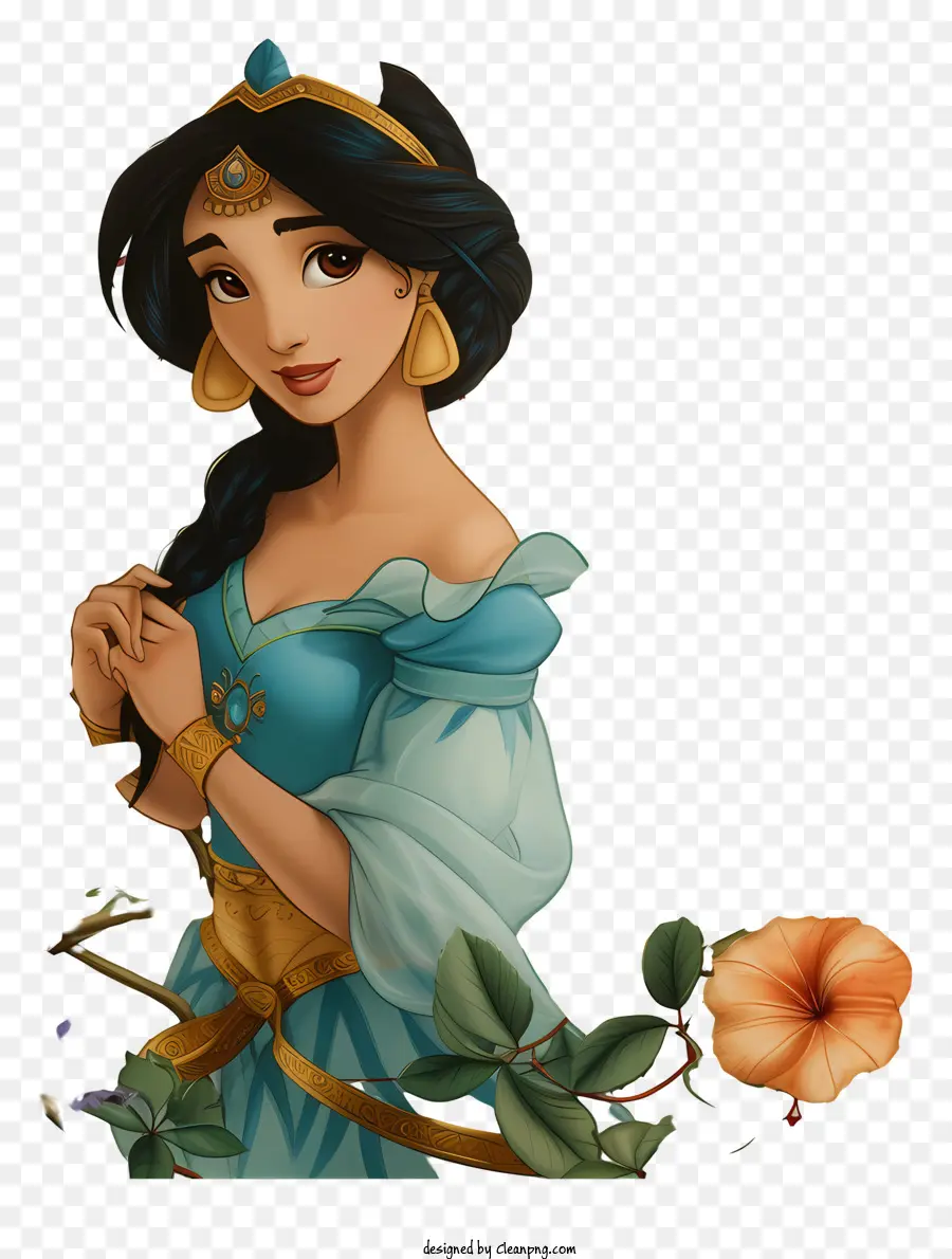 La Princesa De Disney，Chica Joven Y Bella PNG