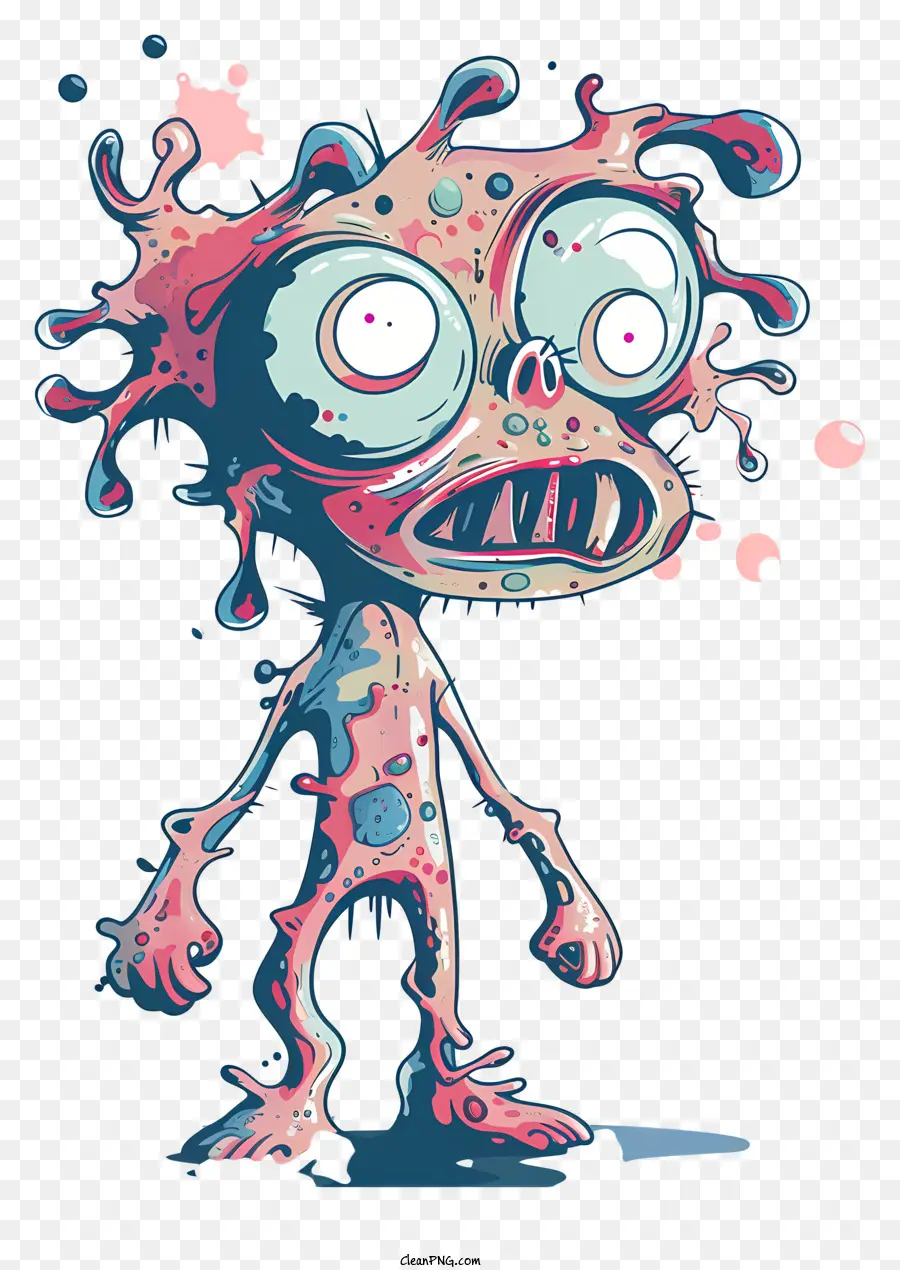 Zombie，Monstruo Divertido PNG