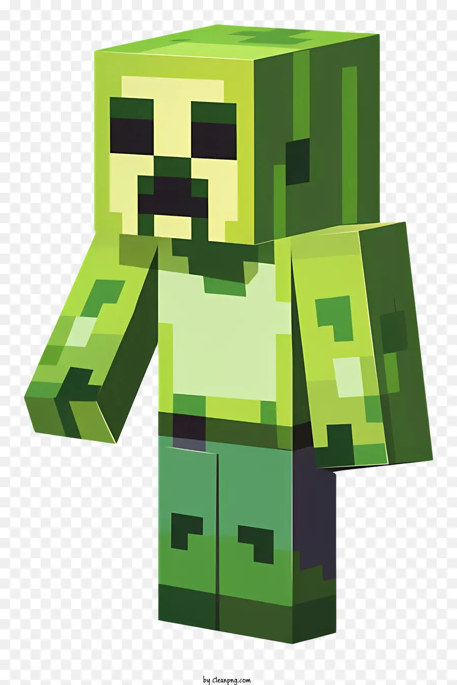 Minecraft Creeper，Minecraft Zombie PNG