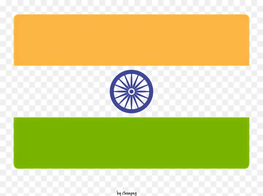 Icono De La Bandera India，Bandera De La India PNG