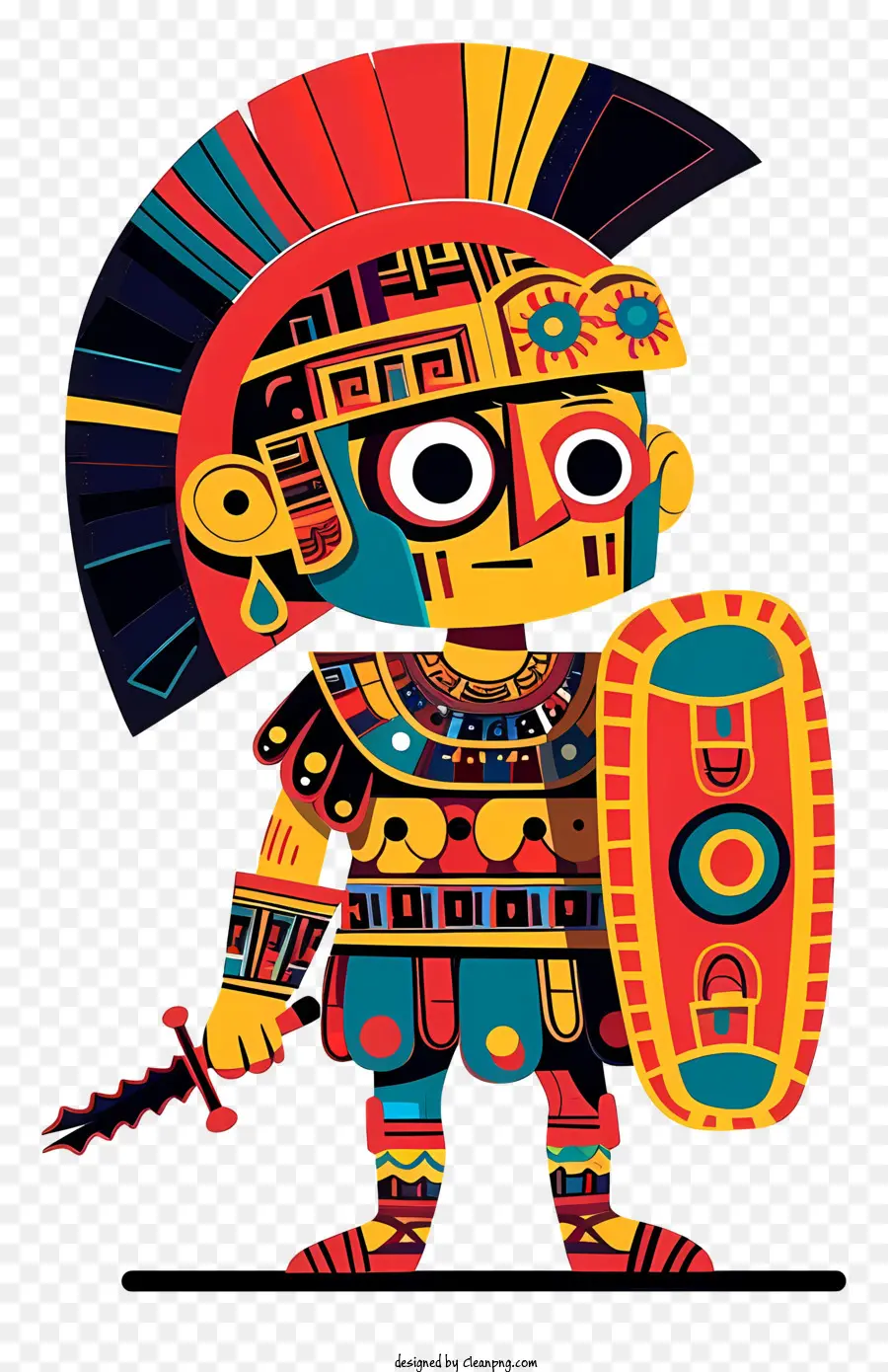 Antiguo Soldado De Roma，Guerrero Azteca PNG