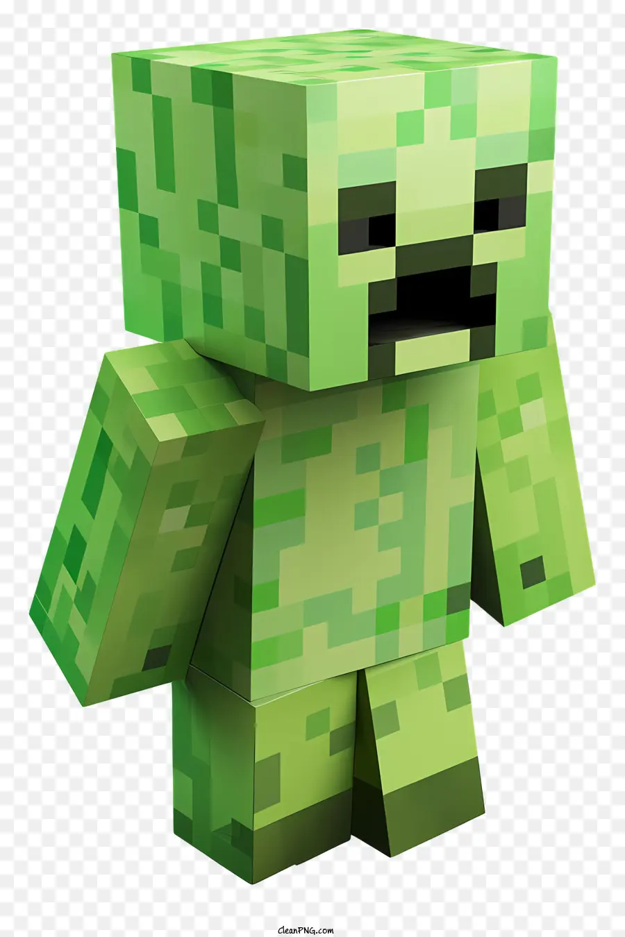 Minecraft Creeper，Minecraft PNG