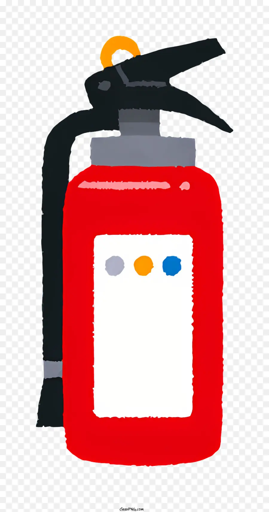 Extintor De Incendios，Cuerpo Rojo PNG