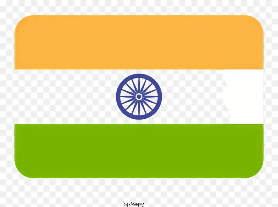 Icono De La Bandera India，Bandera De La India PNG