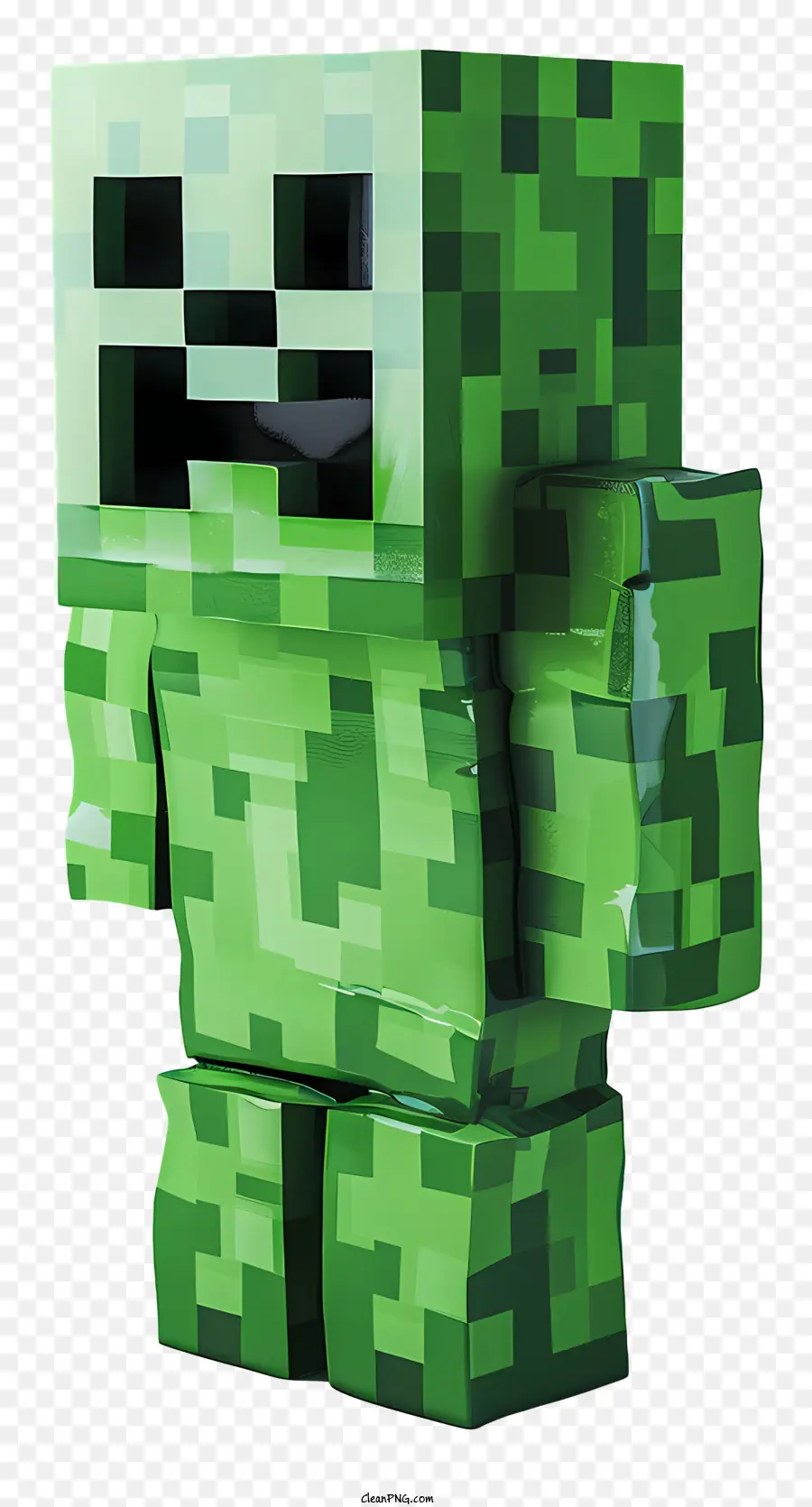 Minecraft Creeper，Criatura Aterradora PNG