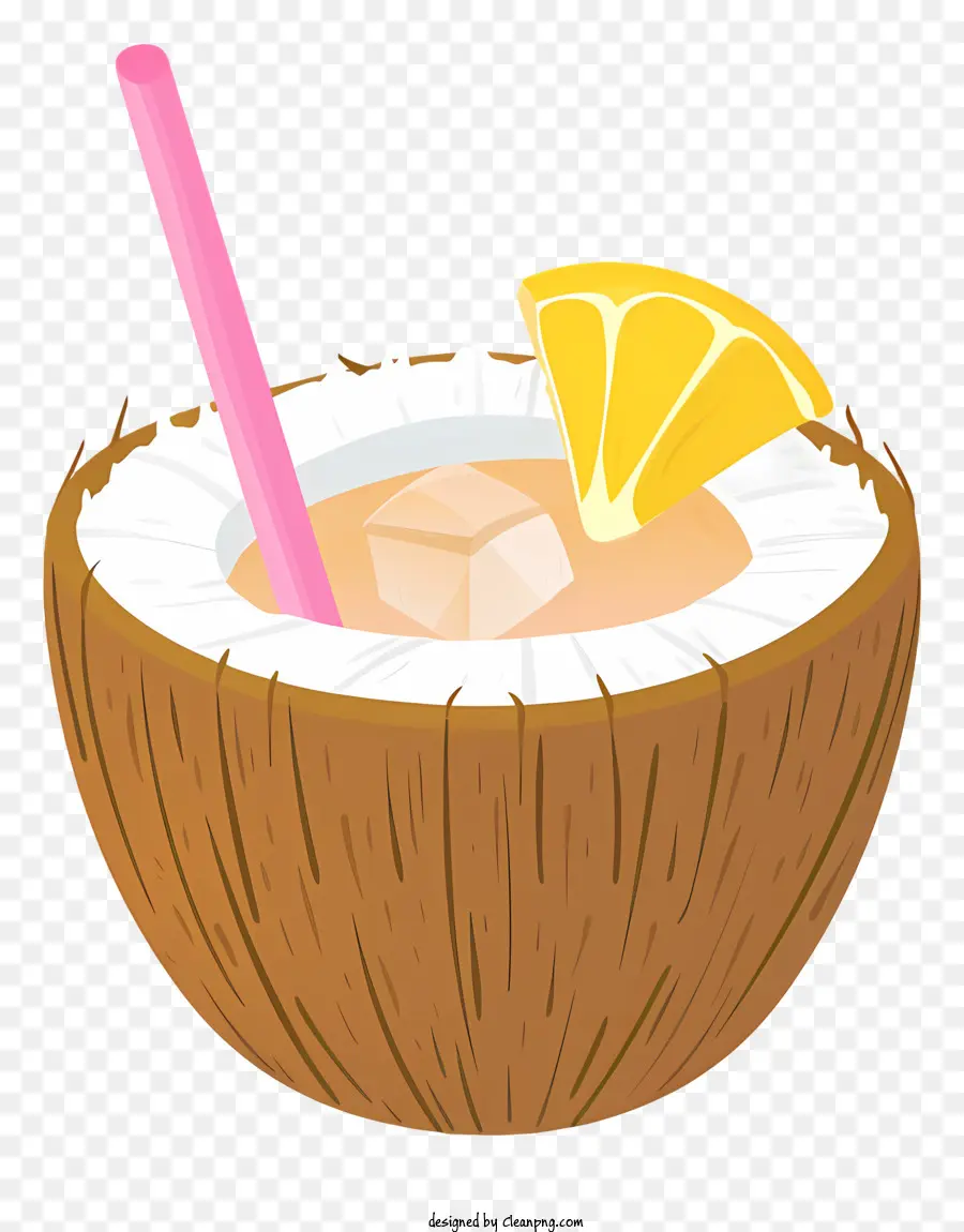 Bebida De Cóctel De Coco，Bebida De Coco PNG