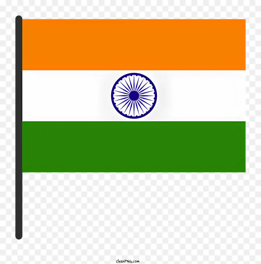 Icono De La Bandera India，Bandera De La India PNG