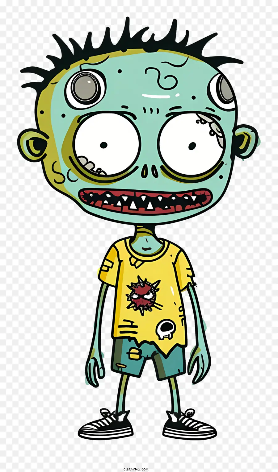 Zombie，Zombie De Dibujos Animados PNG