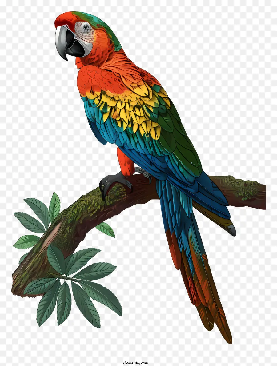 Guacamayo，Loro Multicolor PNG