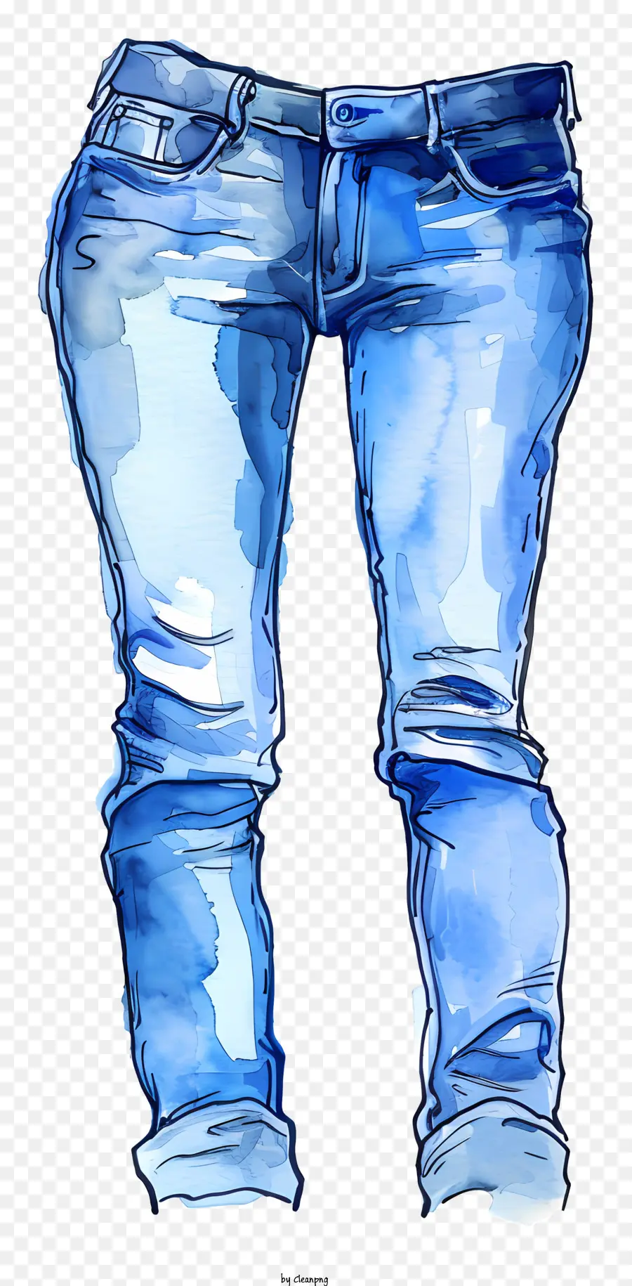 Jeans，Blue Jeans PNG