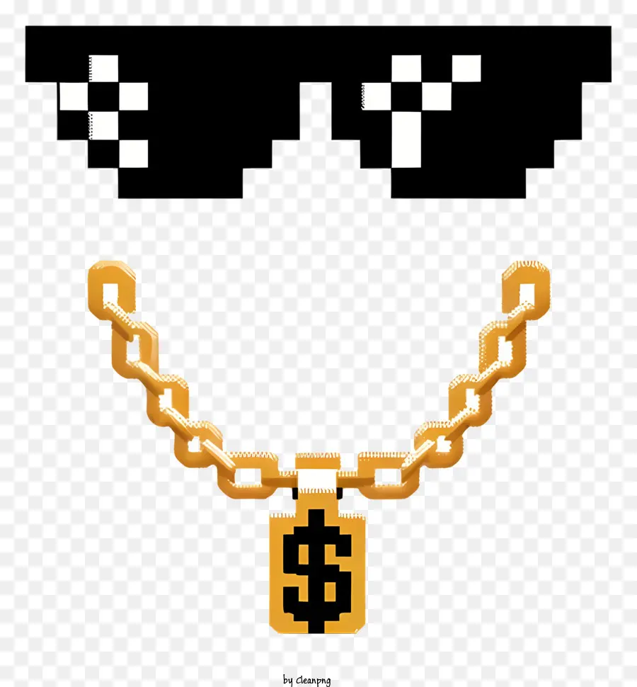 Thug Life Gafas，Emoji PNG