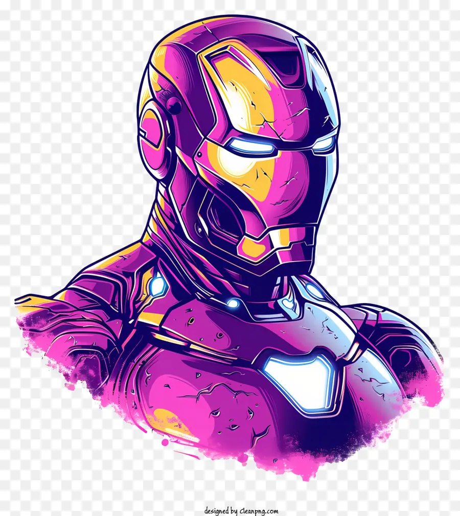 Iron Man，Traje Metálico PNG