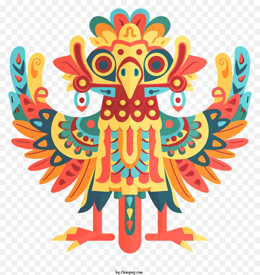 Garuda Abstracto，Pájaro De Colores PNG