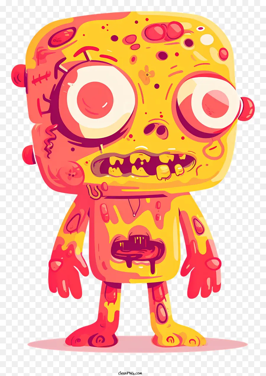 Zombie，De Dibujos Animados Monstruo PNG