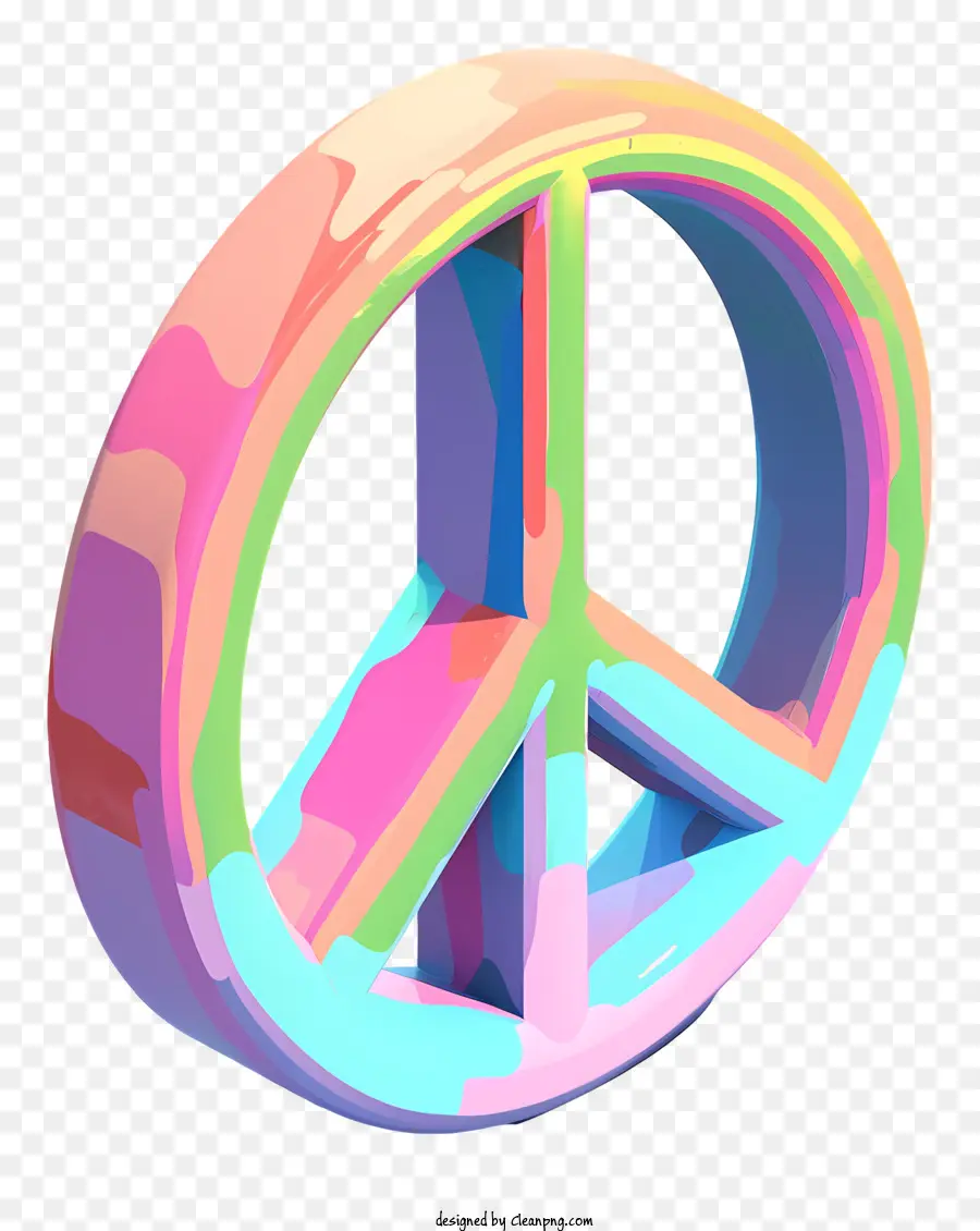 Signo De La Paz，Signo De Paz Del Arco Iris PNG