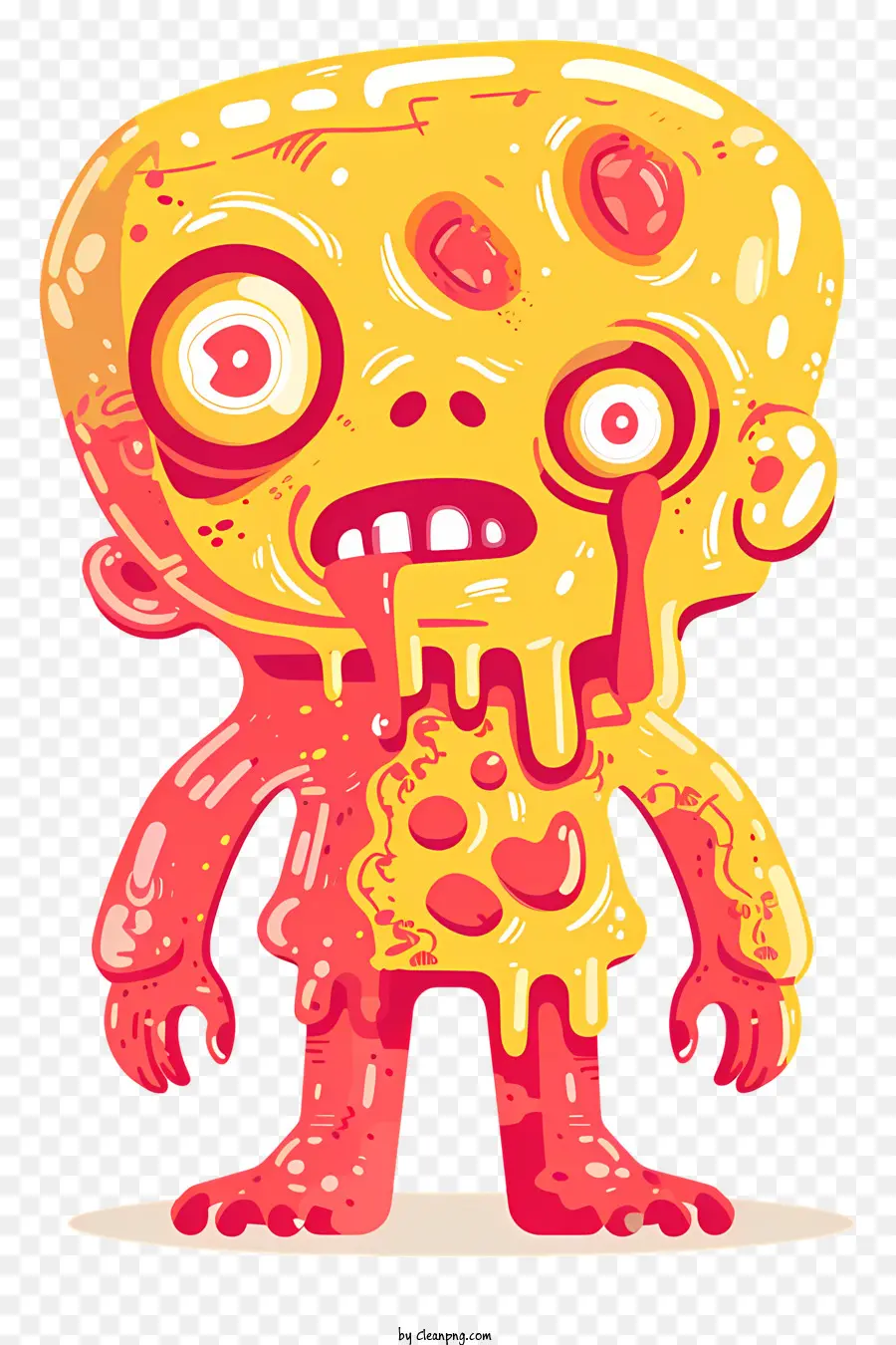 Zombie，De Dibujos Animados Monstruo PNG