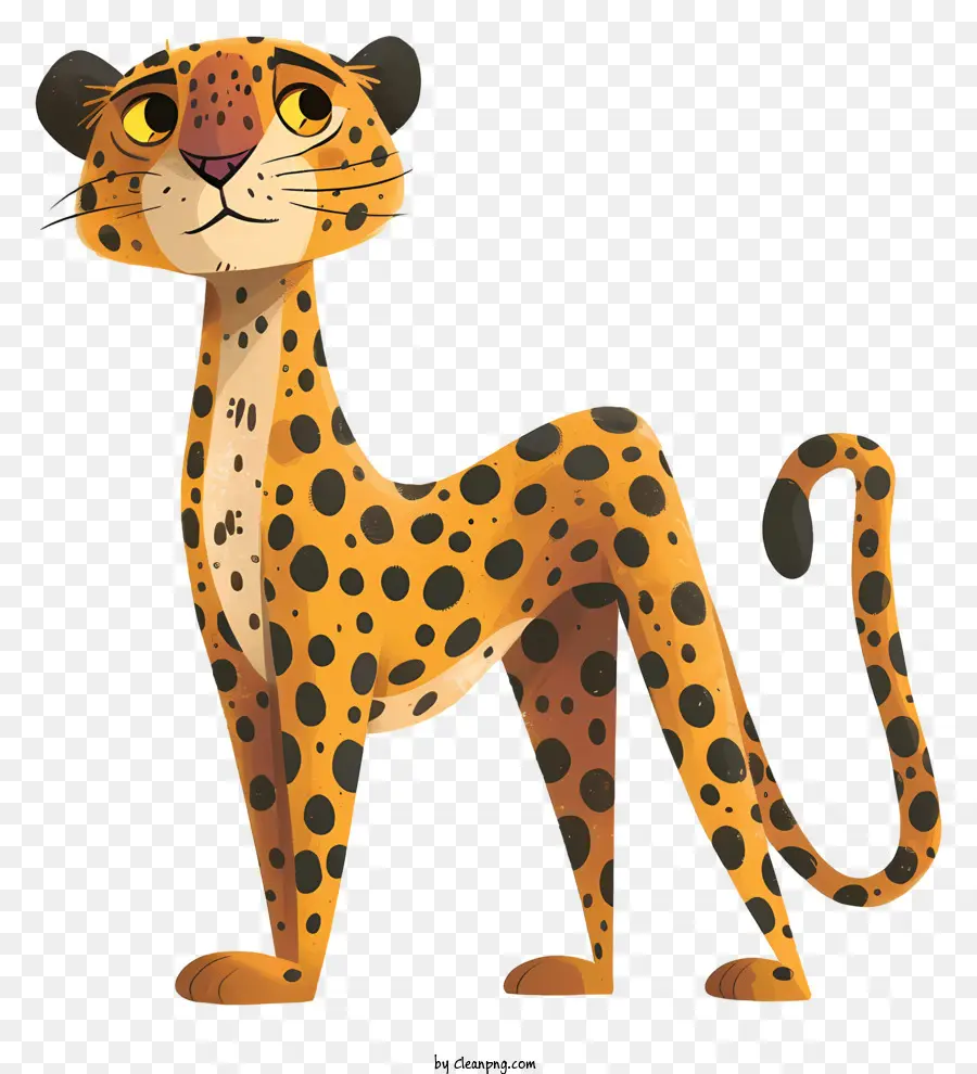 Leopardo Abstracto，Guepardo PNG