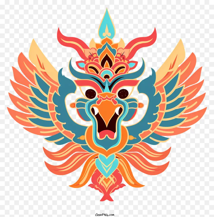 Garuda Abstracto，Aves PNG