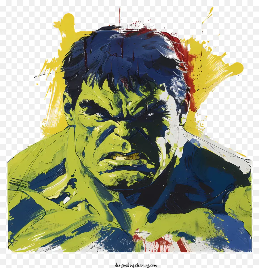 Casco，Hulk Verde PNG