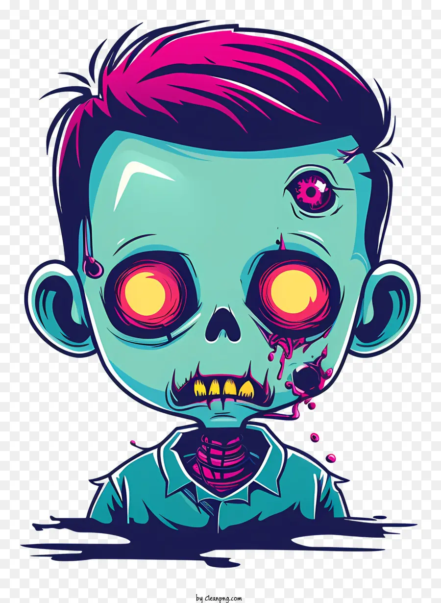 Zombi，Dibujos Animados De Zombis PNG