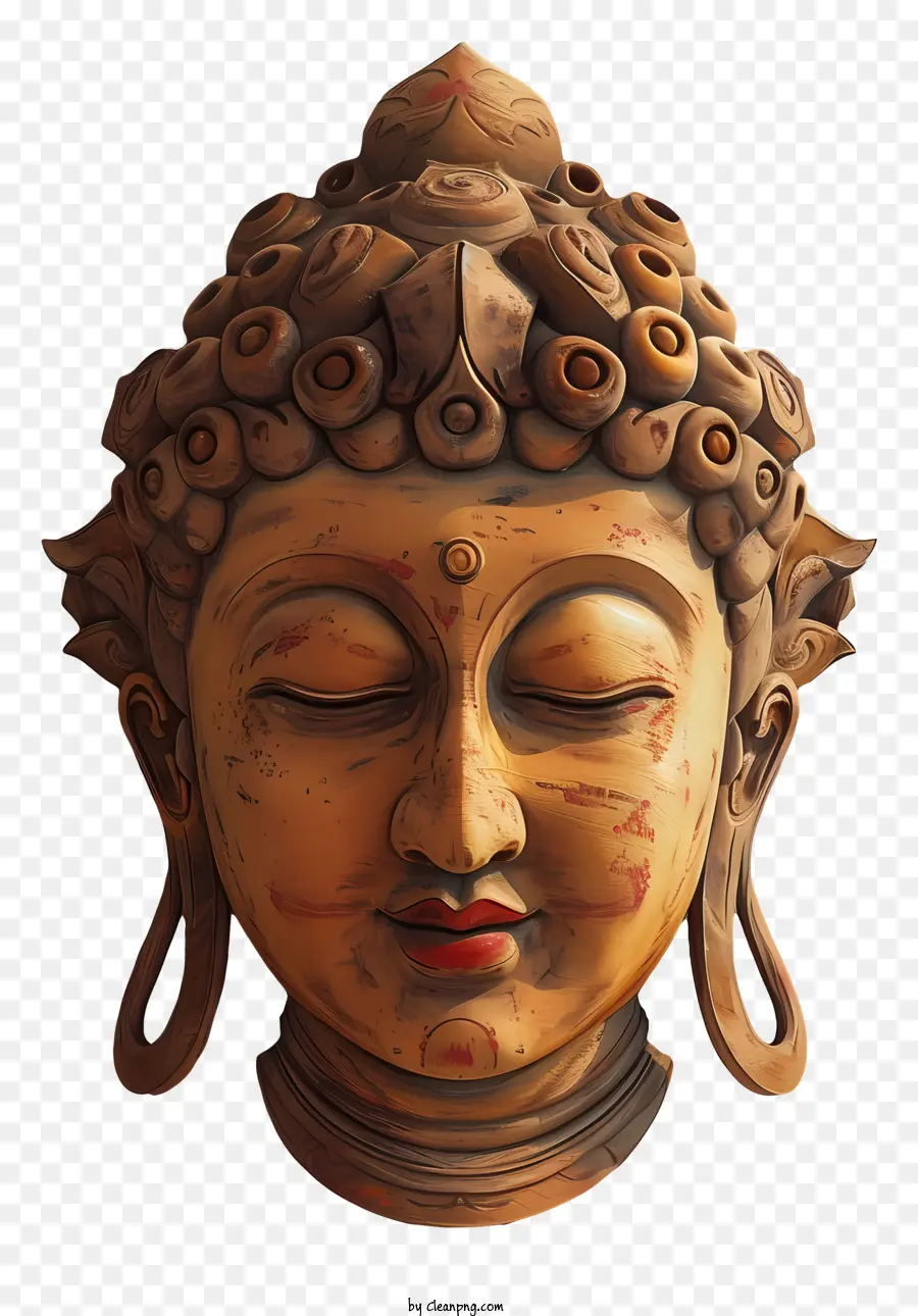 Buda，Cabeza De Buda PNG