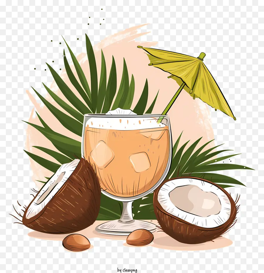 Bebida De Coco，Coctel PNG