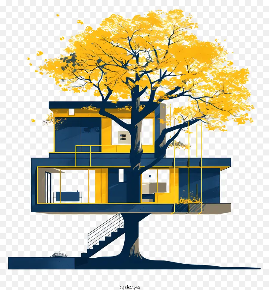 Arquitectura，La Casa Del árbol PNG