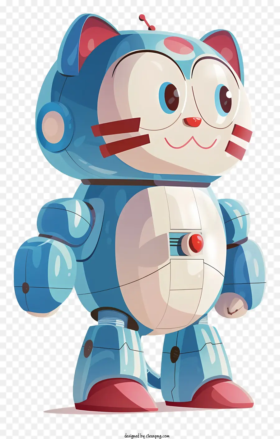Robot De Gato，Lindo Robot De Gato De Dibujos Animados PNG
