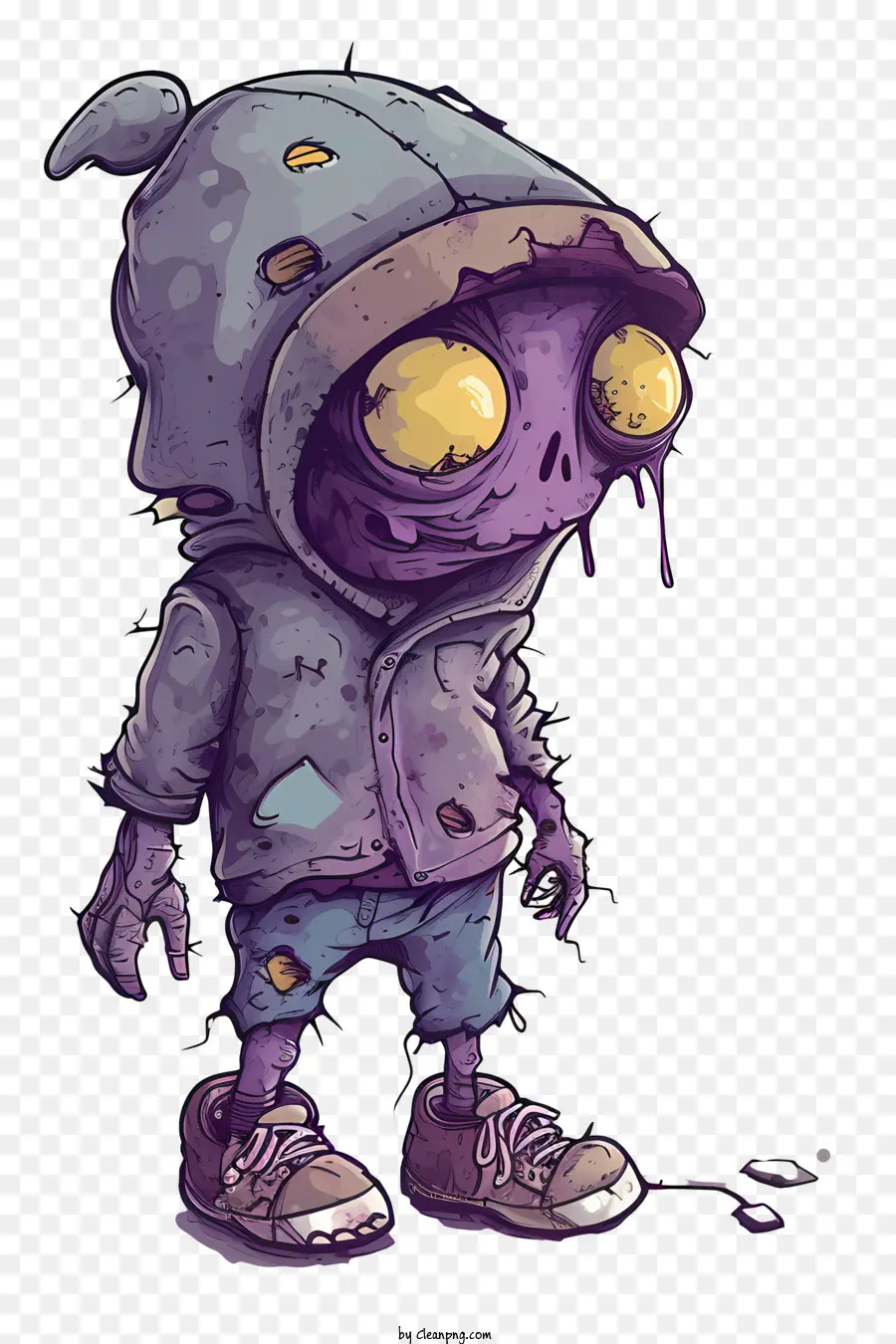 Zombie，Sudadera Con Capucha PNG