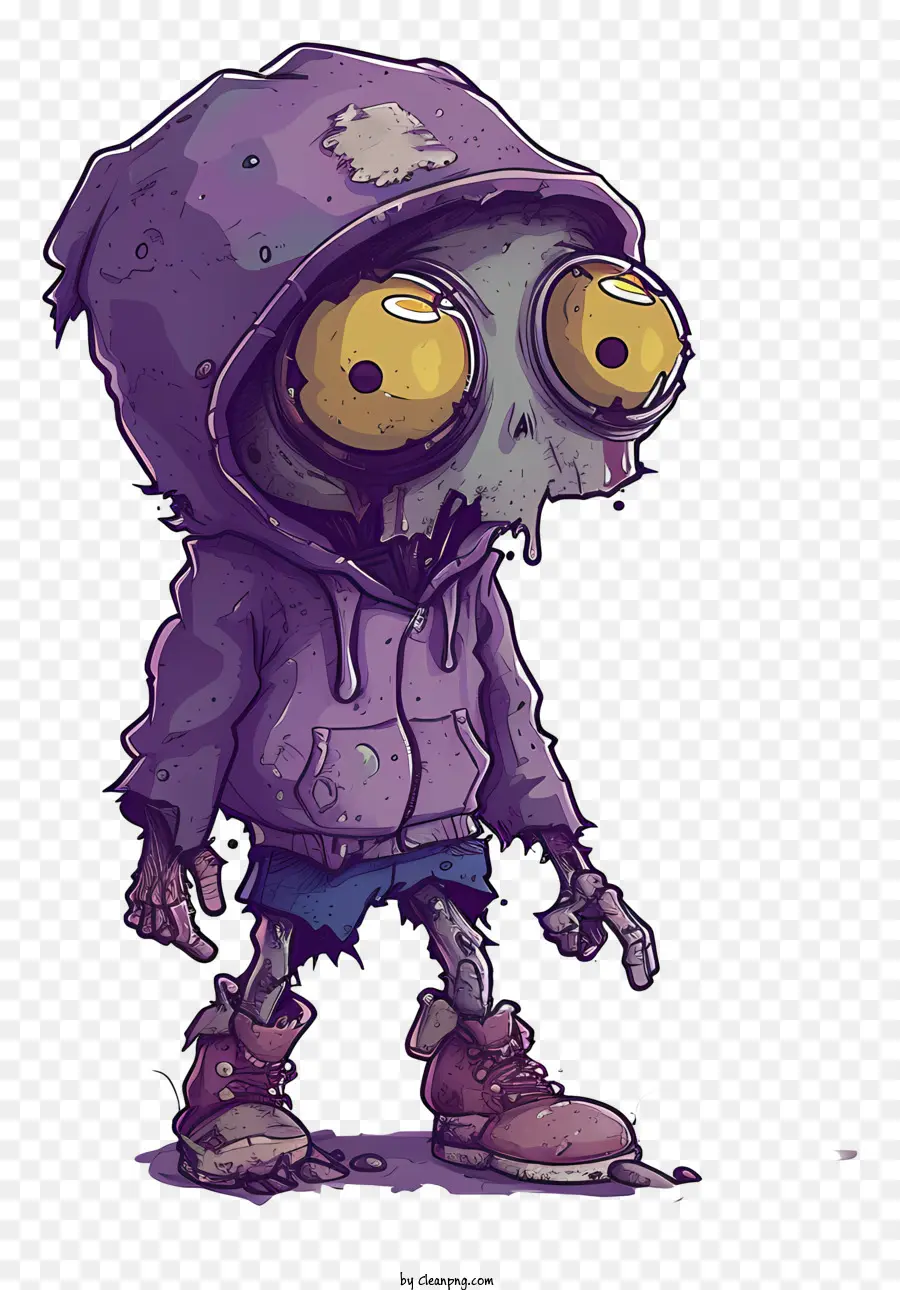 Zombie，Personaje De Dibujos Animados PNG