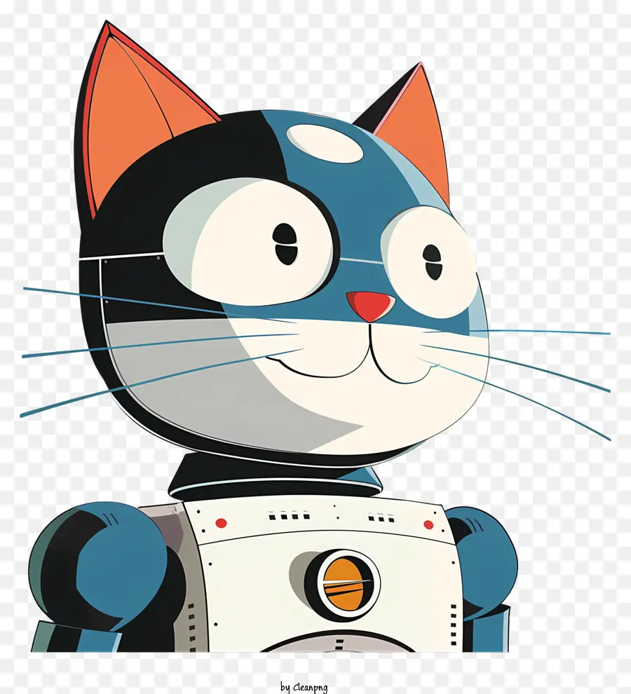 Robot De Gato，Gato De Dibujos Animados PNG