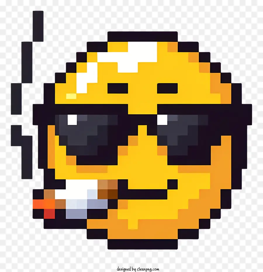 Thug Life Gafas，Emoji PNG